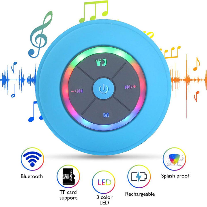 BowLift | Waterproof Bluetooth Speaker with LED Lights