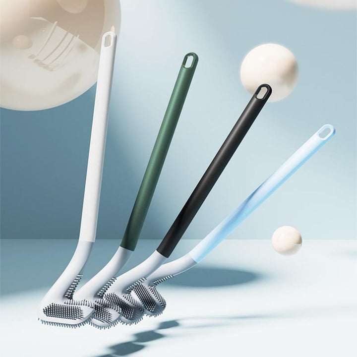 Long Handle Flexible Silicone Golf Toilet Brush | Bowlift