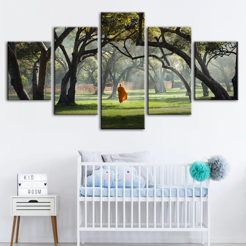 Walk The Earth 5 Piece - Canvas Wall Art Painting | Bowlift