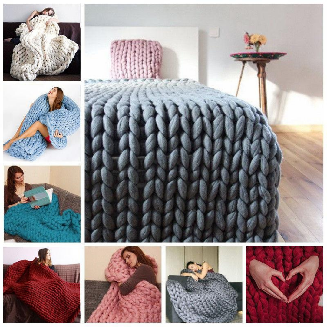 WinterVibe DIY Blanket - Unique and Comfortable for the Winter Bowlift