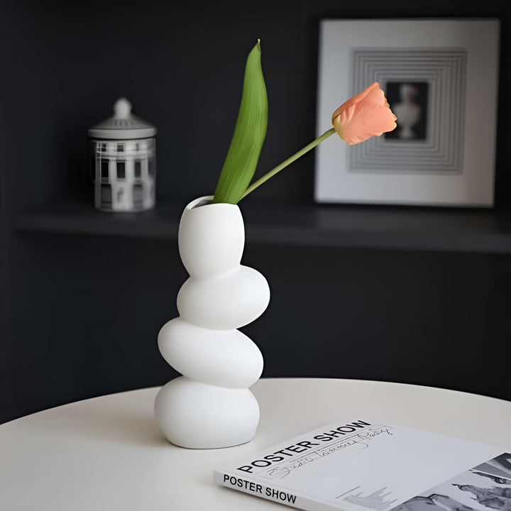 BowLift | STRATA Sculptural Ceramic Vase