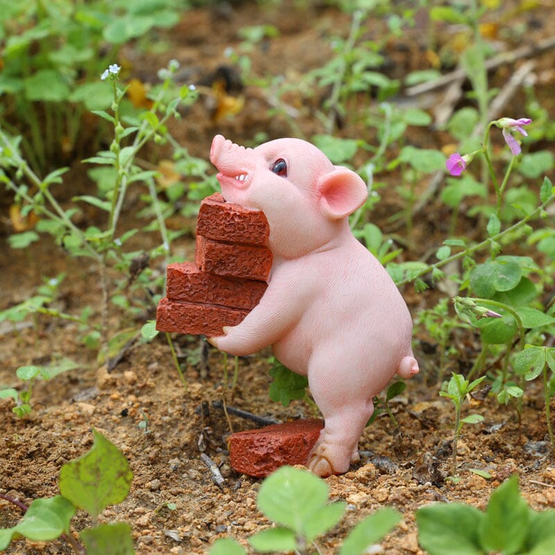 BowLift | Cute Pig Ornament