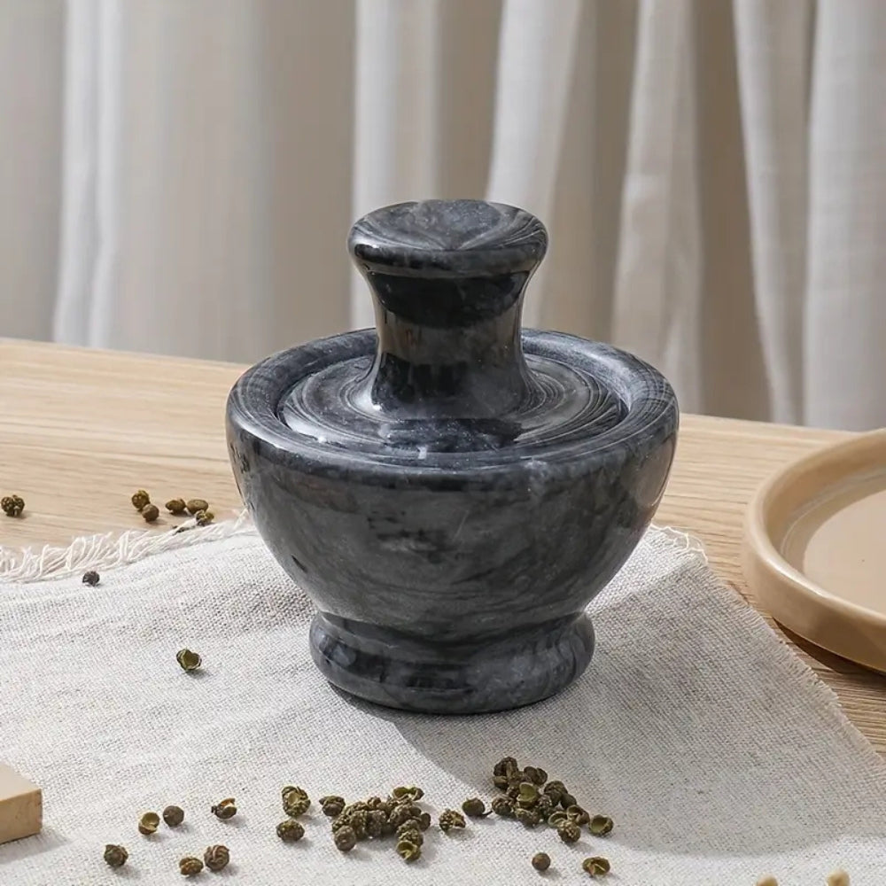 BowLift | Marble Mortar & Pestel Spices Grinder
