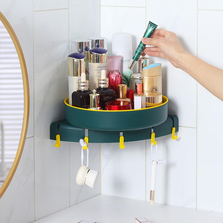 BowLift | Mounting-free rotatable bathroom organizer stand