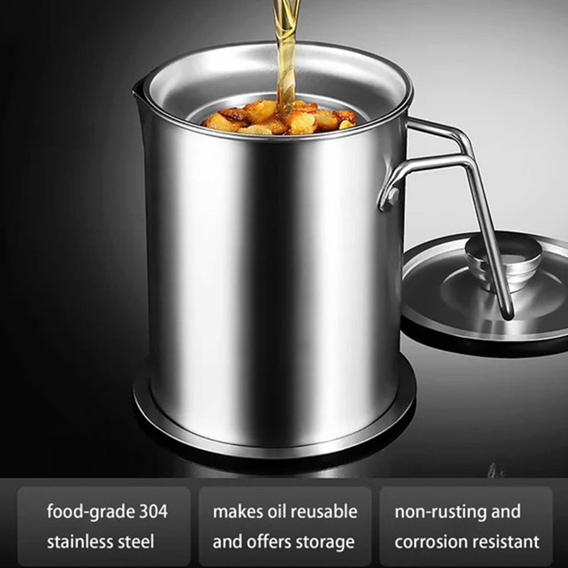 BowLift | Stainless Steel Filter Oilcan