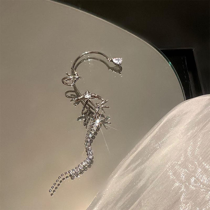 BowLift | Rhinestone Swallow Earrings