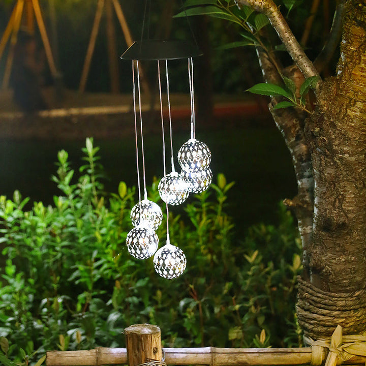 BowLift | Solar Wind Chime Outdoor Light