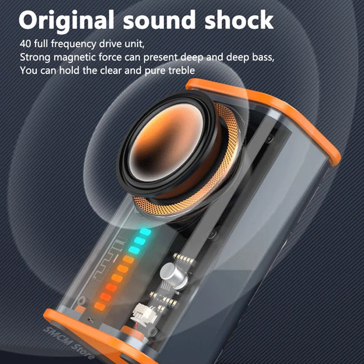 BowLift | Transparent Mecha Wireless Bluetooth Speaker