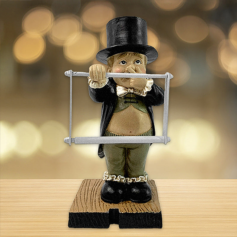 Gentleman Paper Towel Holder Decoration | Bowlift