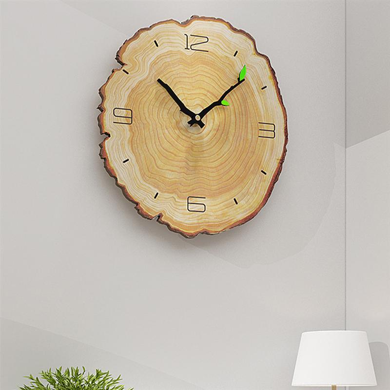 Wooden Annual Rings Wall Clock | Bowlift
