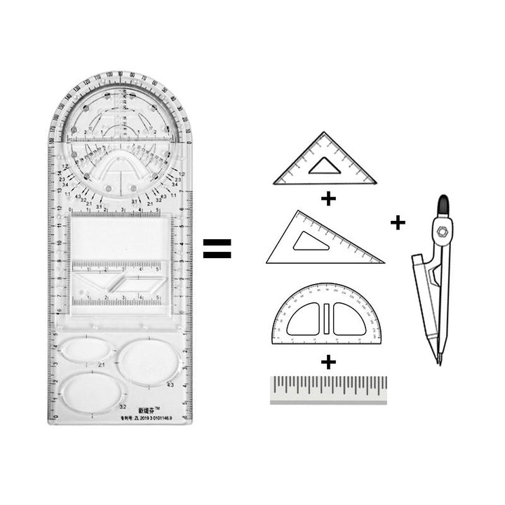 BowLift | Multifunctional Student Math Ruler