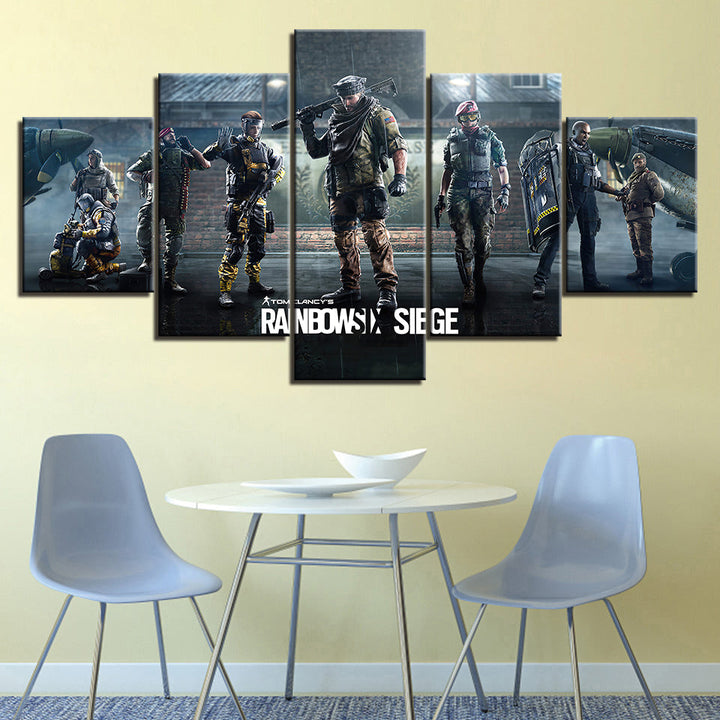 Tom Clancy's Rainbow Six Siege - Canvas Wall Art Painting | Bowlift