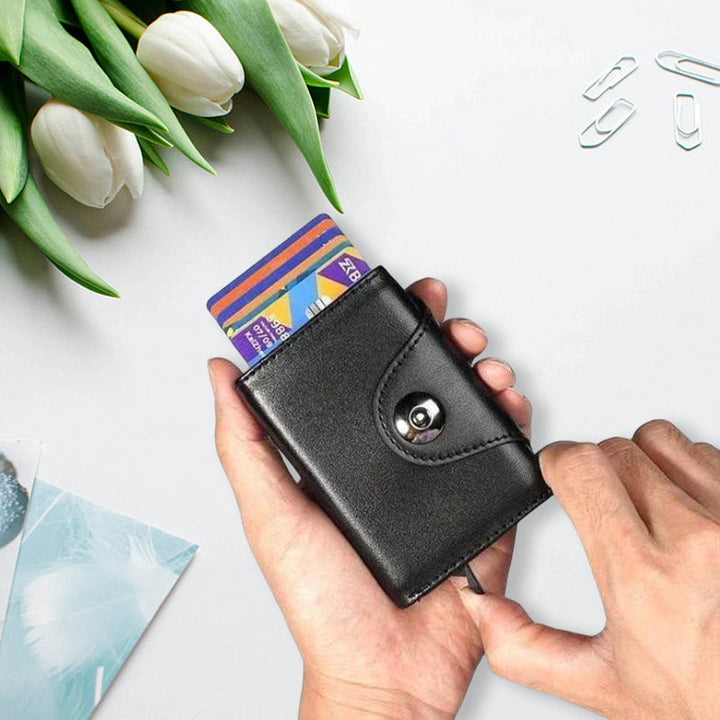 BowLift | RFID Protection Leather Purse