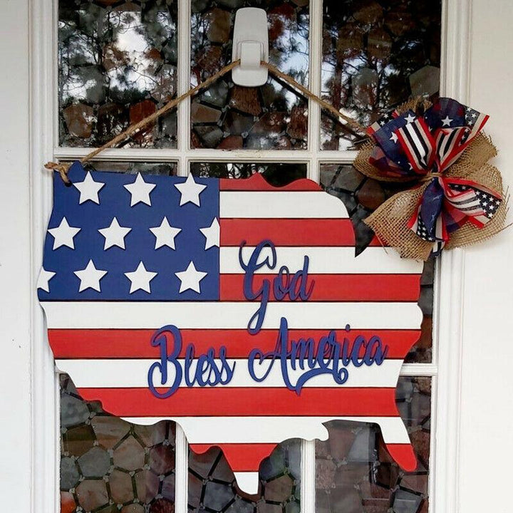 BowLift | America Flag Decorative Sign