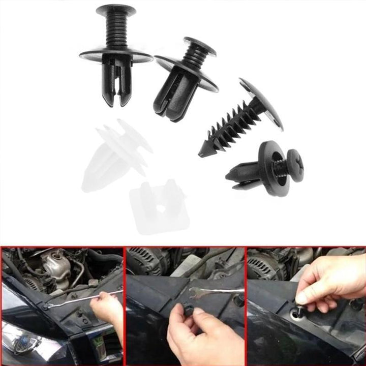 BowLift | Universal Car Plastic Fender Fastening Clips (150 Pieces)