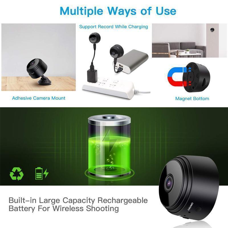 BowLift | Magnetic WiFi Mini Camera
