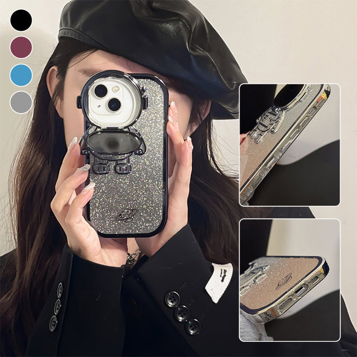 BowLift | Astronaut Bracket Case Cover For iPhone