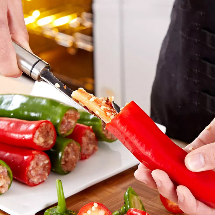BowLift | Pepper Seed Corer Remover