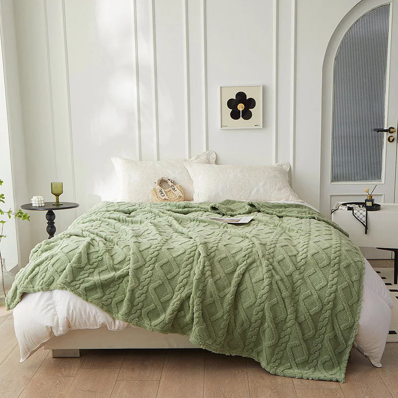 BowLift | Double-sided cuddle blanket made of wool