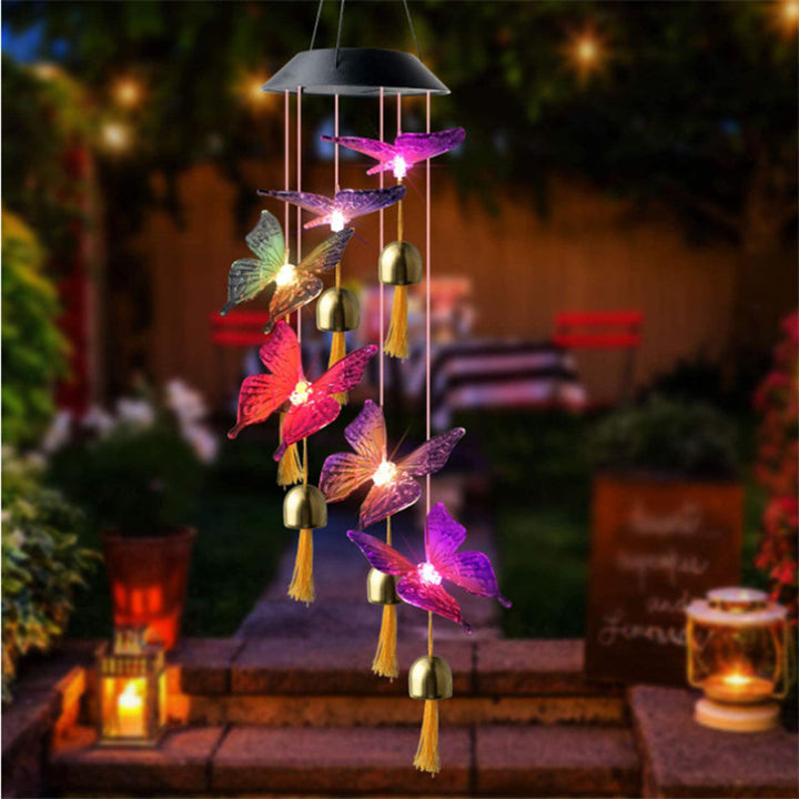 BowLift | Solar Butterfly Chandelier