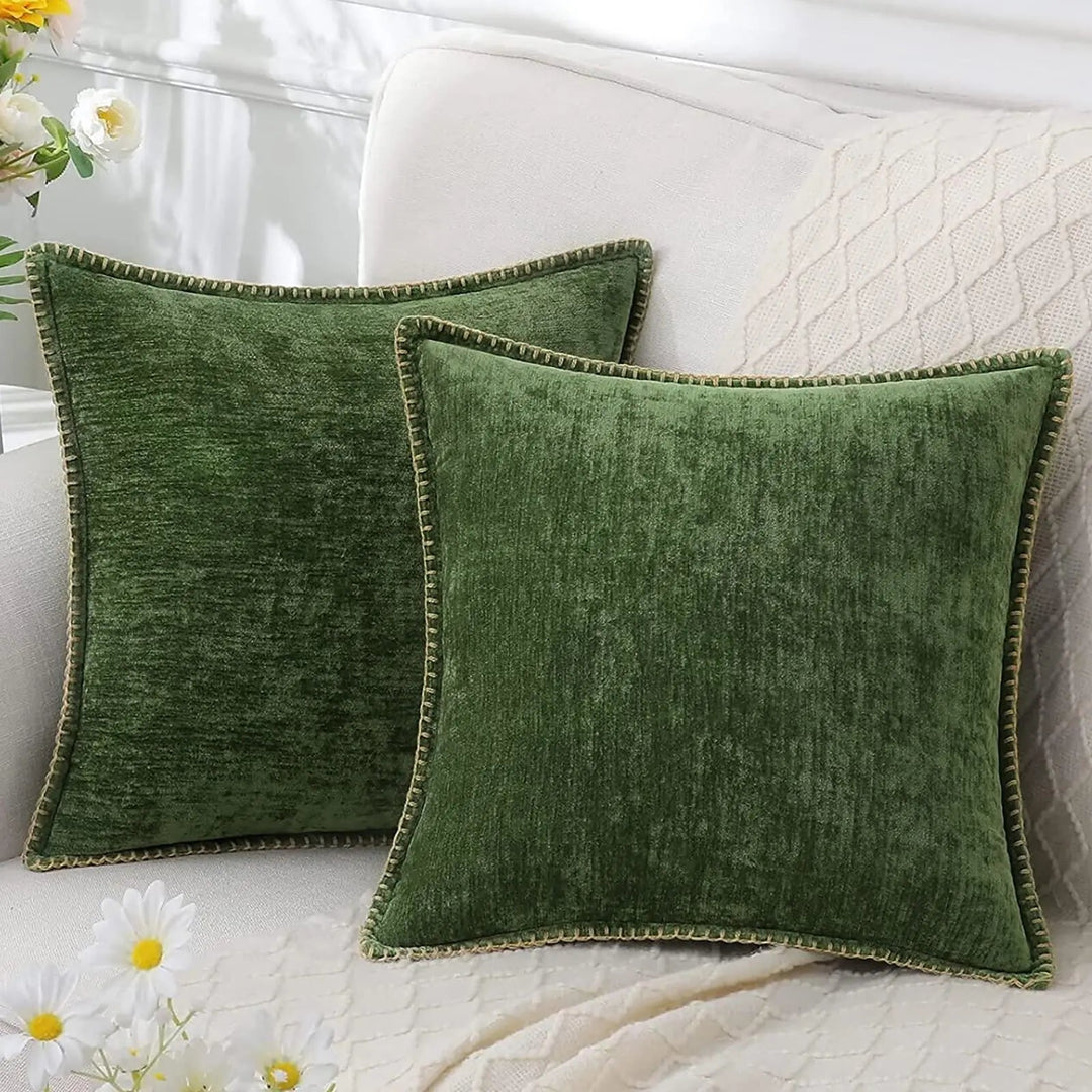 BowLift | Soft Chenille Velvet Throw Pillow Cover