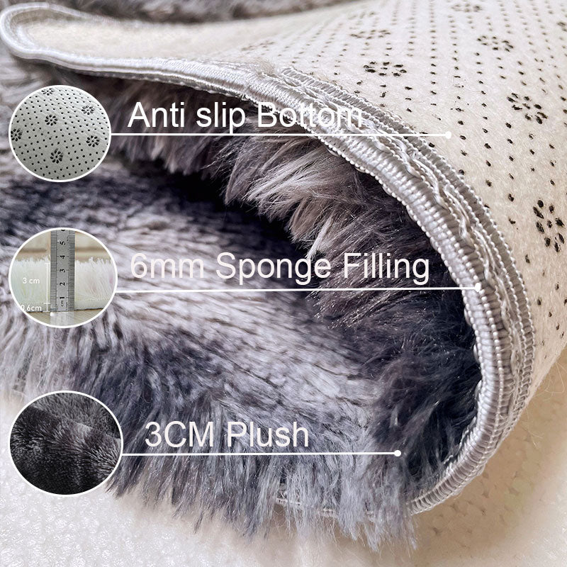 BowLift | Plush Gray Area Rug for Modern Home Decor
