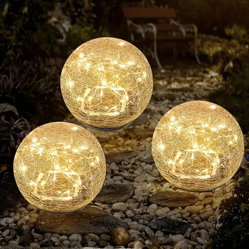 Solar-powered garden lamp Bowlift
