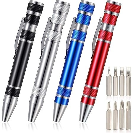 BowLift | Multi-Bit Mini Screwdriver – Compact Repair Tool Made of Aluminum Alloy