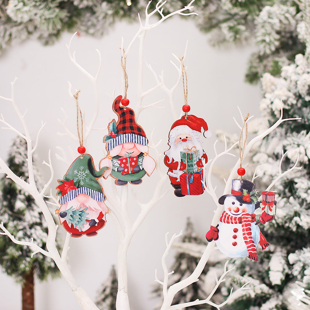 BowLift | Christmas Retro Faceless Doll Pendant Couple Ornaments