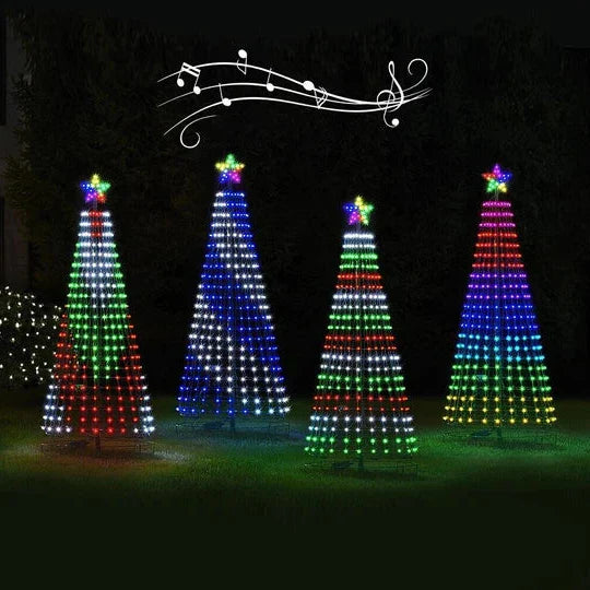 BowLift | Christmas – Multicolor Led Animated Outdoor Christmas Tree Lightshow