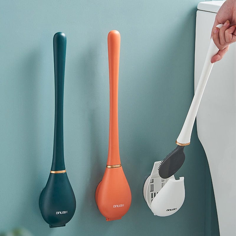 BowLift | Modern flexible silicone toilet brush