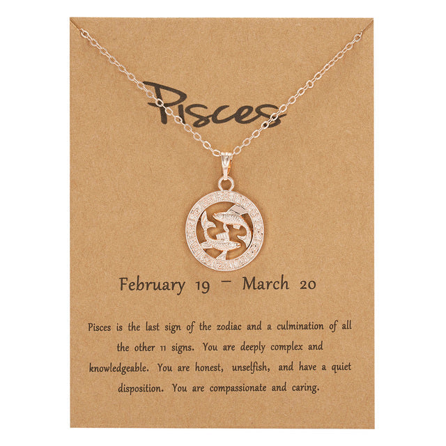 BowLift | Constellation Rose Gold Animal Necklace