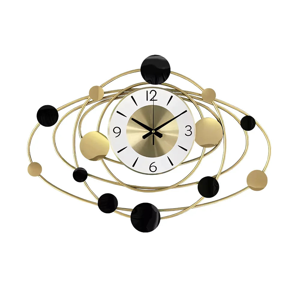 BowLift | Modern Luxury Art Wall Clock for Living Room