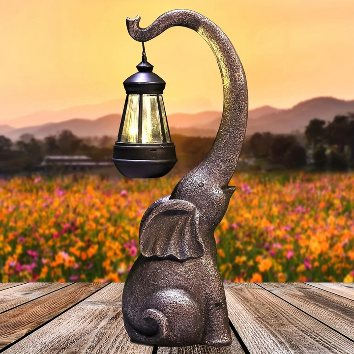 MagicElephant - Enchanting Solar Lighting for Garden and Home Bowlift