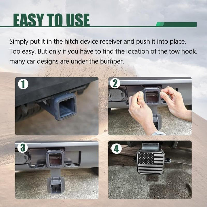 BowLift | Patriotic Hitch Receiver Cover