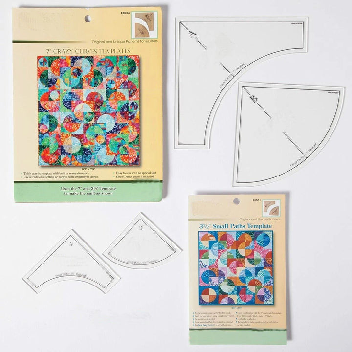 BowLift | Quick Curve Quilt Template Set