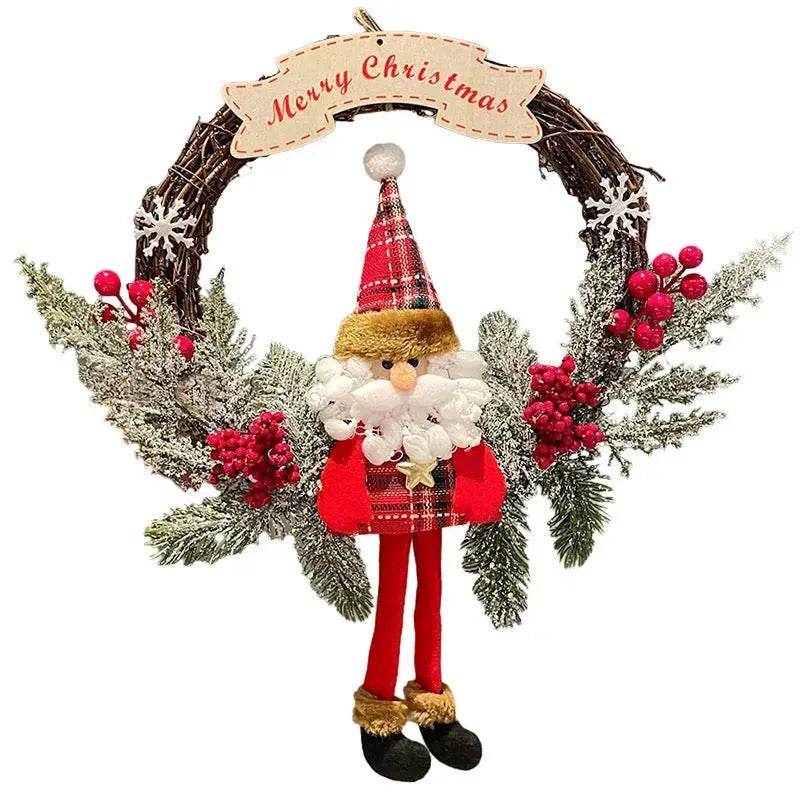 BowLift | Old Man Snowman Elk Vine Ring Christmas
