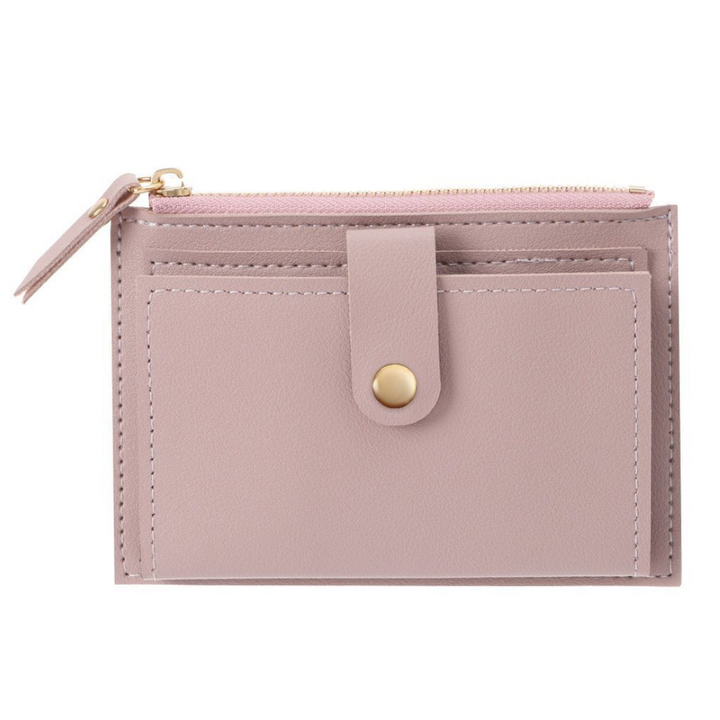 Compact Leather Wallet for Women Bowlift
