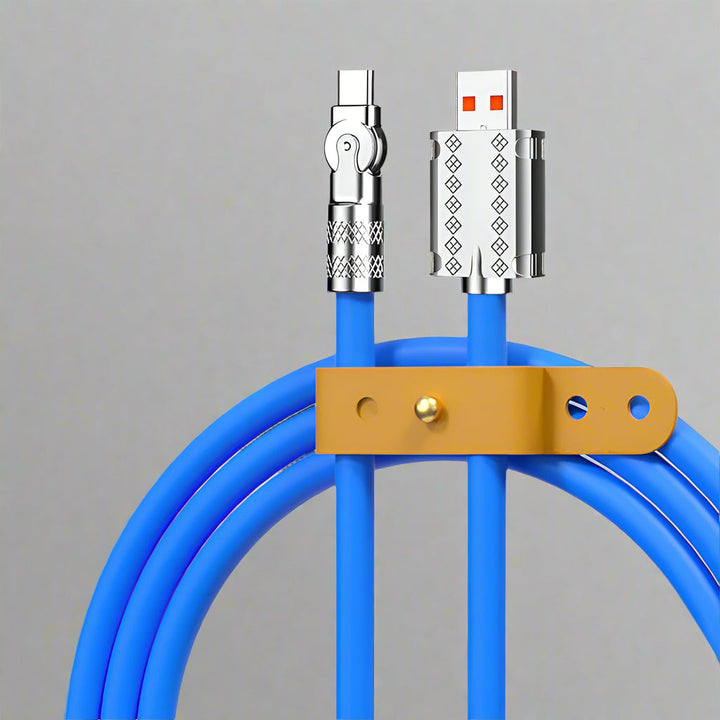 BowLift | 180° Anti-Break Fast Charge Data Cable (120W)