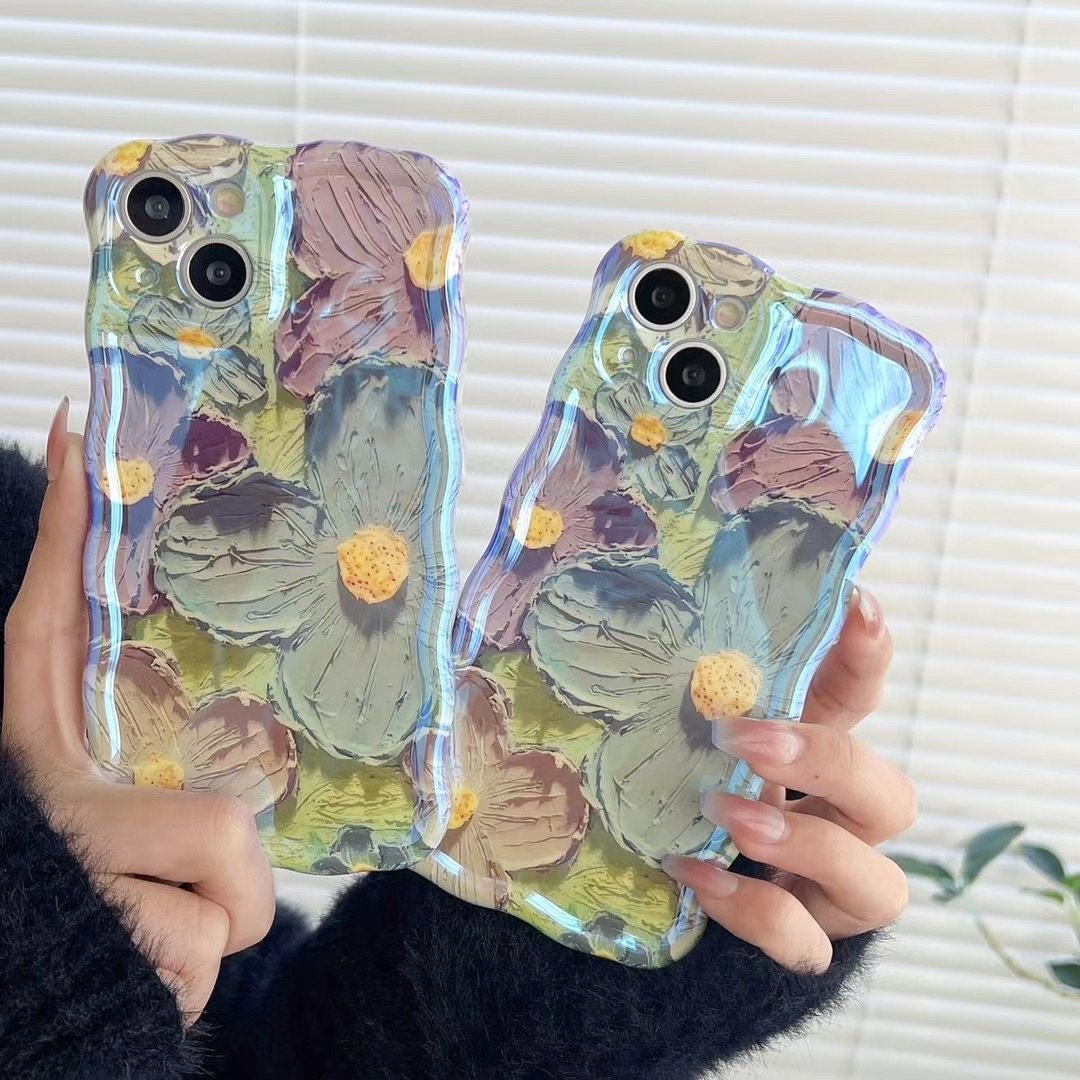 BowLift | iPhone Colorful Oil Painting Exquisite Phone Case