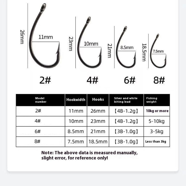 BowLift | High-Strength Barbed Fishing Hooks with Camouflage PE Cable