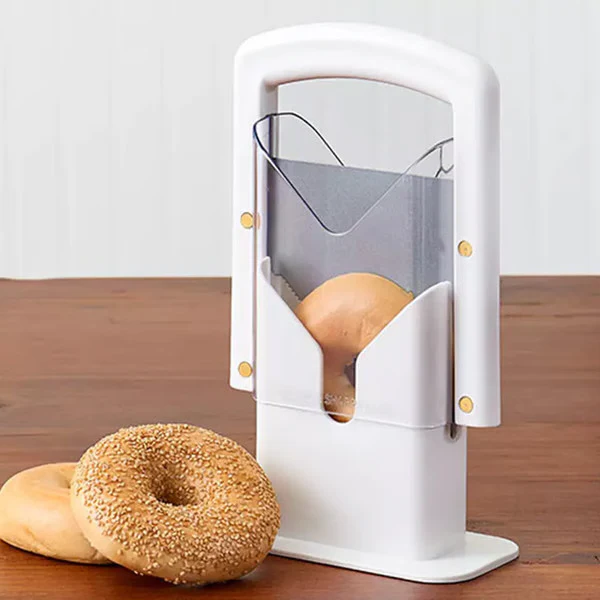 BowLift | Stainless Steel Bagel Slicer For Small & Large Bagels