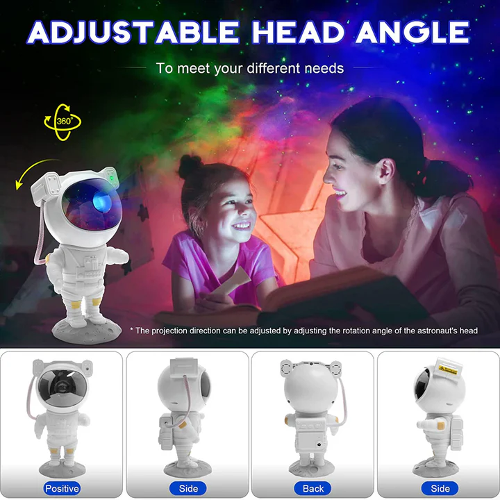 BowLift | Astronaut Projector Galaxy Starry Sky Night Light