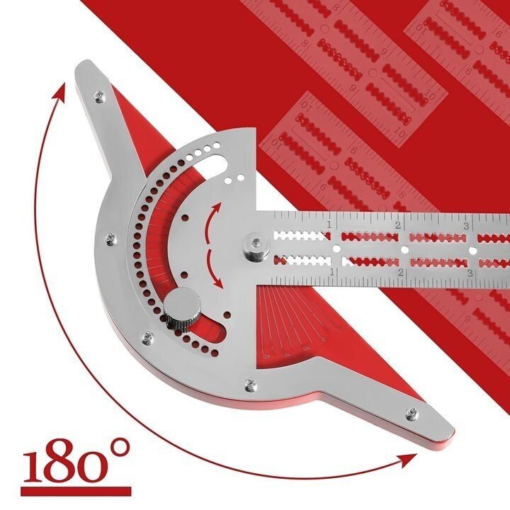 BowLift | Ultra Precision Marking Ruler Square T Type Woodworking Scriber Measuring Tool