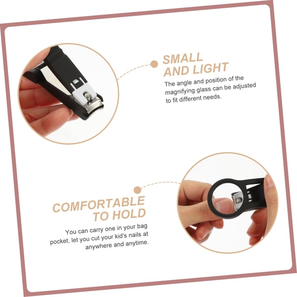 BowLift | Nail clipper with magnifying glass
