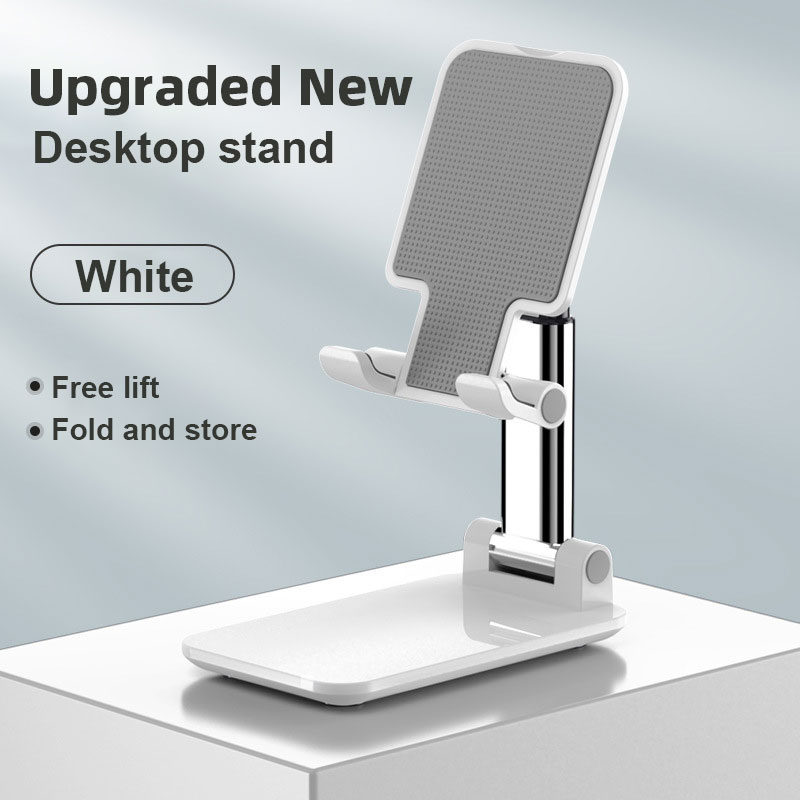 Foldable Phone and Tablet Stand with Rubberized Grips