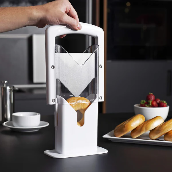 BowLift | Stainless Steel Bagel Slicer For Small & Large Bagels