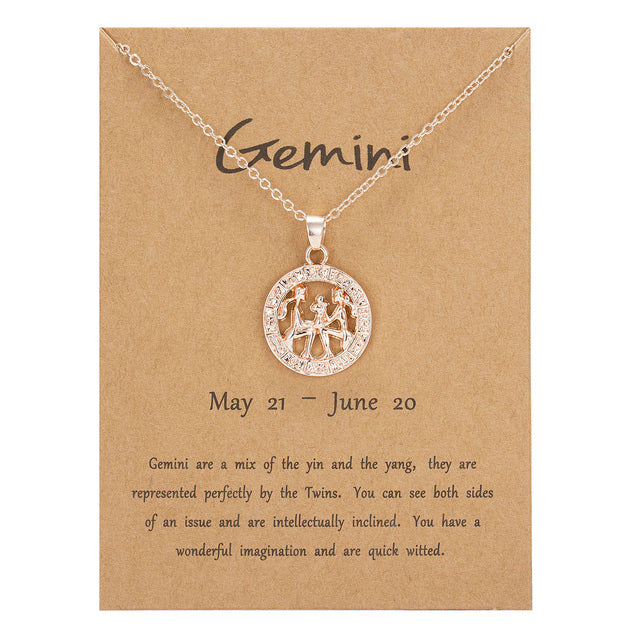 BowLift | Constellation Rose Gold Animal Necklace