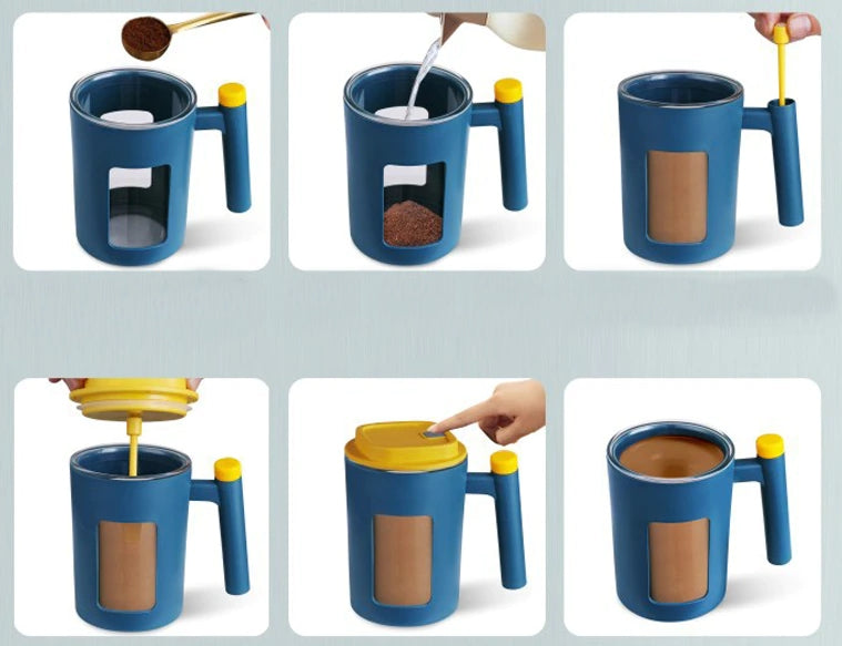 BowLift | Automatic Stirring Magic Coffee Mug