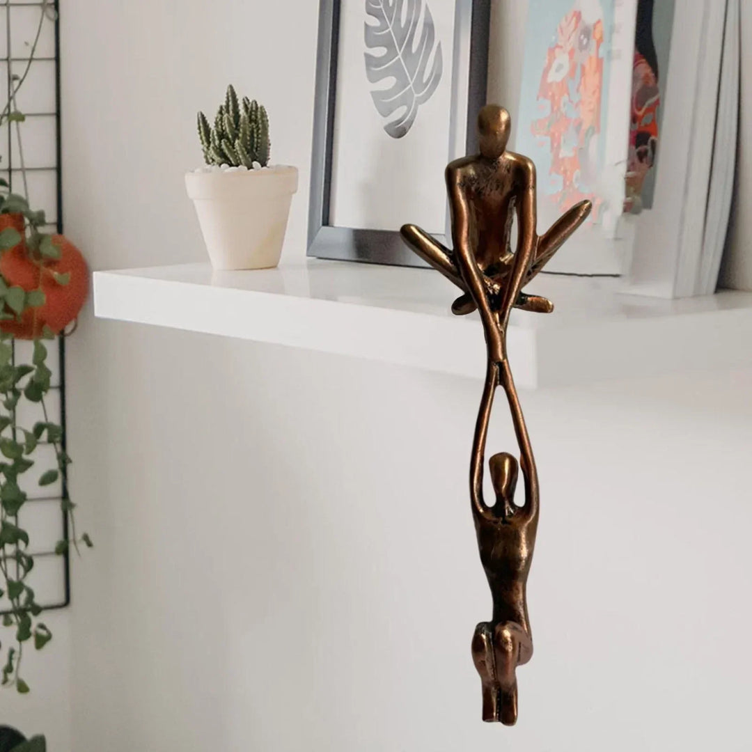 BowLift | Eternal Love & Strength | Sculpture Figurine | Home Décor | Unique Decoration